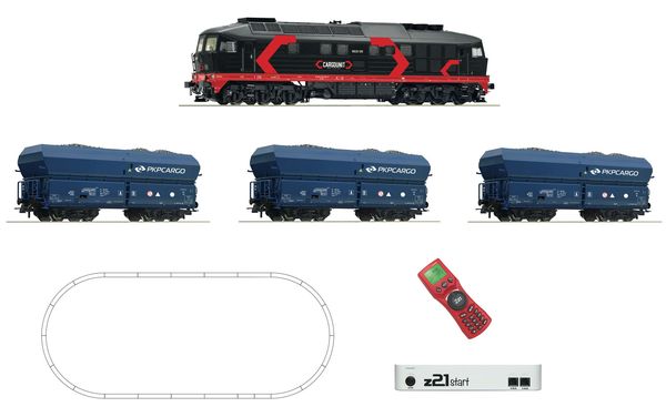 Roco 51342 - z21 start digital set: Diesel locomotive class 232 and goods train, Cargounit/PKP