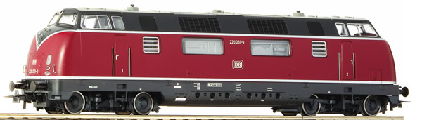 Roco 52680 - German Diesel locomotive 220 036-8 of the DB