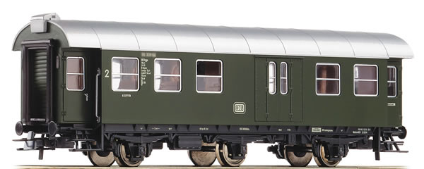 Roco 54293 - German 2nd Class Passenger Car with Luggage Compartment of the DB
