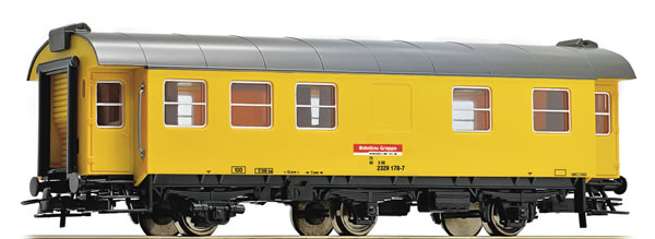 Roco 54294 - German Living and Sleeping Car for Construction Trains of the DB-AG