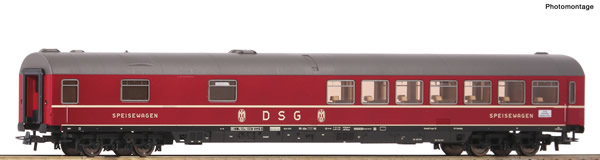 Roco 54453 - German Fast train restaurant car of the DB