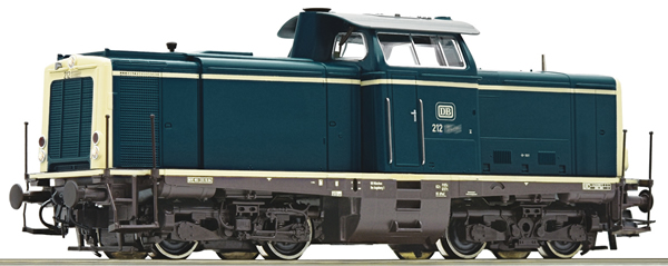 Roco 58539 - German Diesel Locomotive Class 212 of the DB (Sound Decoder)