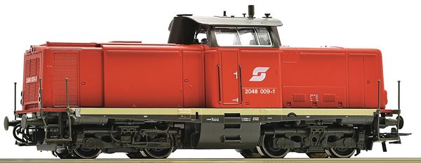 Roco 58561 - Austrian Diesel locomotive class 2048 of the ÖBB (Sound)