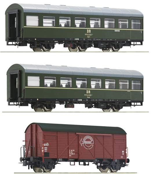 Roco 6200010 - 3-piece set 2: Passenger train, DR