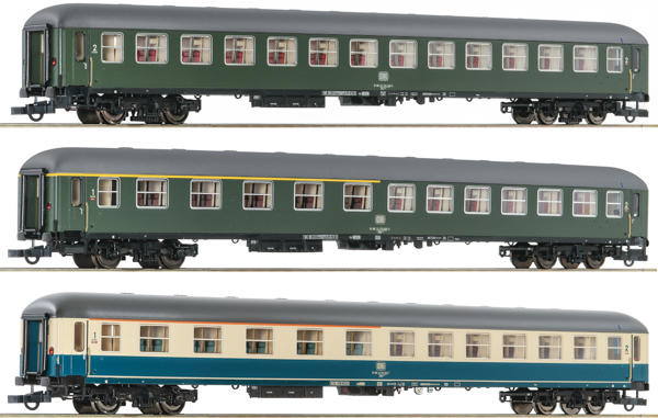 Roco 6200053 - 3-piece set 3: D 377 “Hispania-Express”, DB