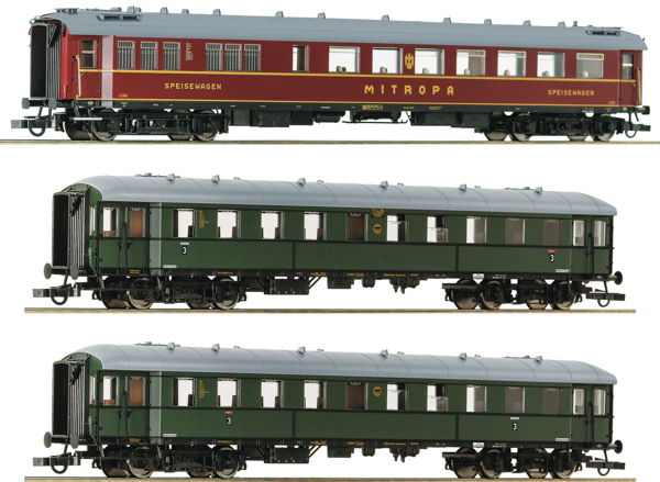 Roco 6200057 - 3 piece set 2: Traditional train “Zwickau”, DR