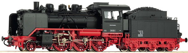 Roco 62216 - German Steam Locomotive 24 017 of the DB (DCC Sound Decoder)