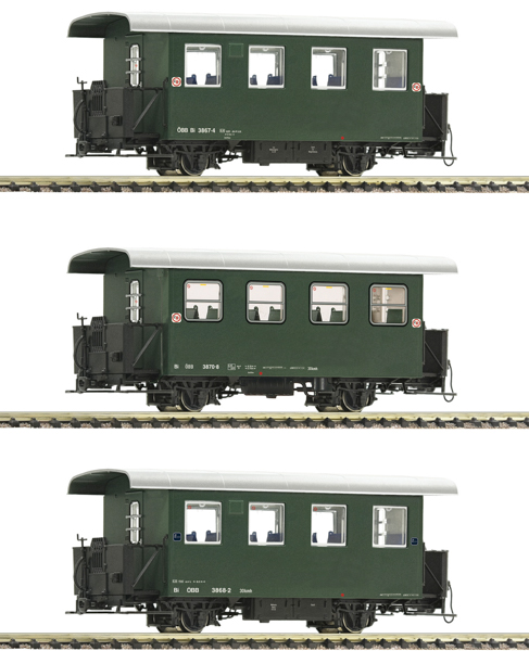 Roco 6240001 - 3-piece set: Narrow gauge coaches, ÖBB