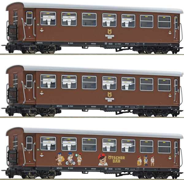 Roco 6240002 - 3-piece set: “Ötscherbär” passenger train, NÖVOG