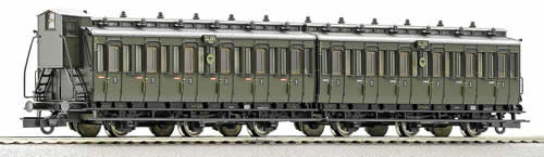 Roco 64014 - Compartment coaches 3rd class         