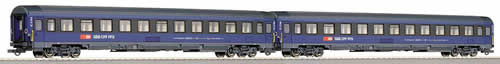 Roco 64040 - 2-piece set 2nd class passenger cars 