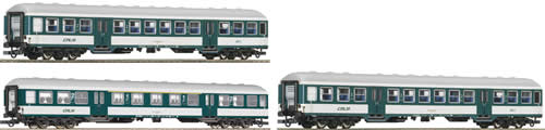 Roco 64054 - 3 Piece Set: Local Passenger Coach