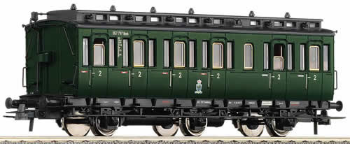 Roco 64282 - 3rd class compartment car, FS