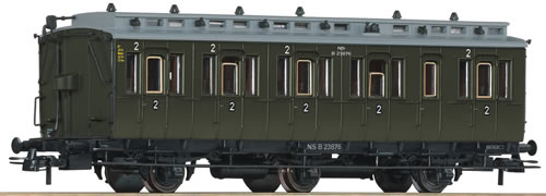 Roco 64453 - 2nd class compartment wagon, NS