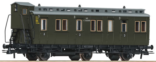 Roco 64454 - 3rd class compartment wagon, NS