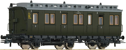 Roco 64455 - 3rd class compartment wagon, NS