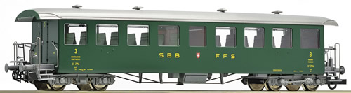 Roco 64504 - Swiss Seetalbahn car 2nd Class of the SBB