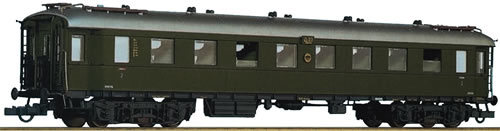 Roco 64569 - 2nd class fast train wagon, DRG