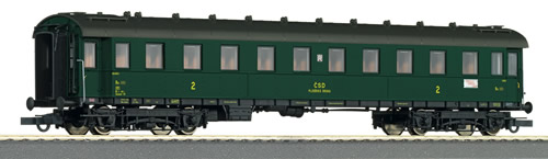 Roco 64576 - Czechoslovakian 2nd Class Passenger Carriage of the CSD