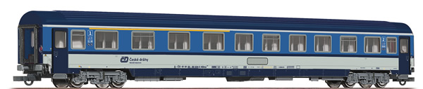 Roco 64643 - Czech 1st/2nd Class Passenger Carriage Eurofima of the CD