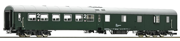 Roco 64670 - 2nd class center entry coach with baggage compartment, ÖBB