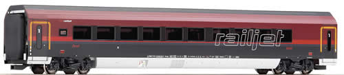 Roco 64712 - Wagon Railjet, 1 class, +BB