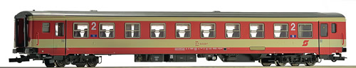 Roco 64775 - 2nd class passenger wagon for domestic trains with interior lighting
