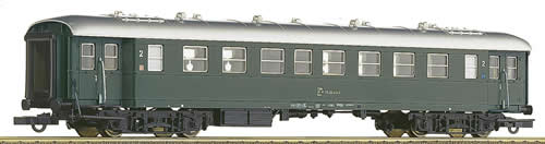 Roco 64793 - Express coach 2 class, green, +BB