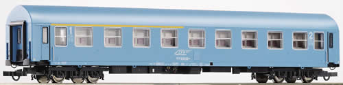 Roco 64845 - Fast train coach 1/2 class, blue, CFR
