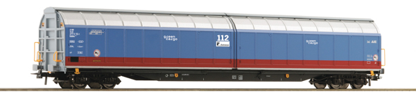 Roco 6600001 - Sliding-wall wagon, Green Cargo