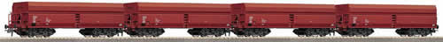 Roco 66056 - 4-piece-set self-unloading coach, DR