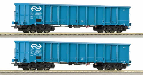 Roco 66070 - 2-piece set open goods wagons