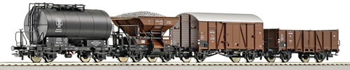 Roco 66081 - 4-piece set freight cars 