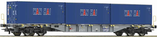 Roco 66451 - Container carrying wagon Wanhai, SBB