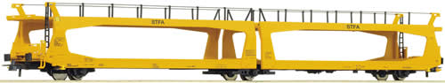 Roco 66519 - Automobile transporter TA378, yellow