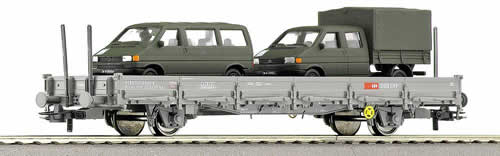 Roco 66783 - Stake car loaded w/VW vans