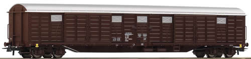 Roco 66806 - Boxcar 4 axle, brown, NS