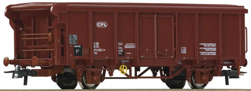 Roco 66859 - Roll-roof wagon 2 axle, CFL