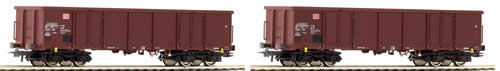 Roco 66949 - Set of open freight cars of the DB AG