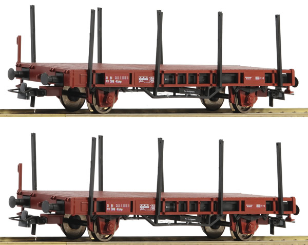 Roco 67085 - 2 piece set: Stake wagons, ÖBB