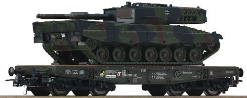 Roco 67468 - Heavy duty wagon, BW