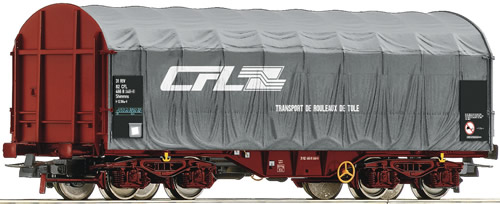 Roco 67545 - Luxembourg Slide Tarpaulin Wagon of the CFL