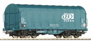 Roco 67576 - Sliding Tarpaulin Wagon, SNCB