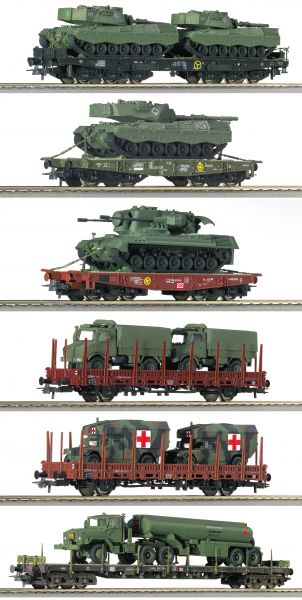 Roco 67932 - Military Set of 6 Cars