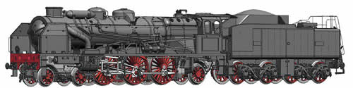 Roco 68303 - Steam Locomotive Series 231 w/sound