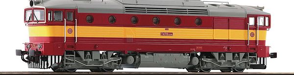 Roco 70023 - Czechoslovakian Diesel locomotive T478 3208 of the CSD