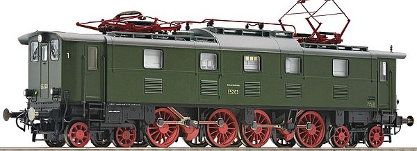 Roco 70063 - German Electric locomotive E 52 03 of the DB (DCC Sound Decoder)