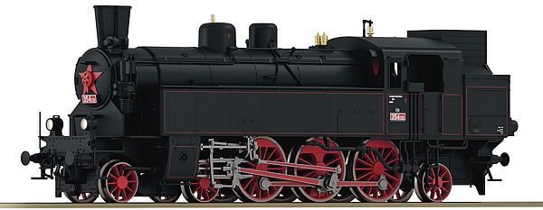Roco 70080 - Czechoslovakian Steam locomotive class 354.1 of the CSD (DCC Sound Decoder)