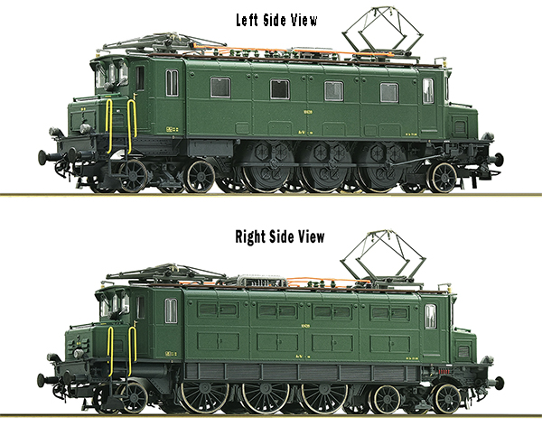 Roco 70088 - Swiss Electric locomotive Ae 3/6 of the SBB (DCC Sound Decoder)