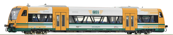 Roco 70185 - German Diesel Railcar Class 650 of the ODEG (w/ Sound)